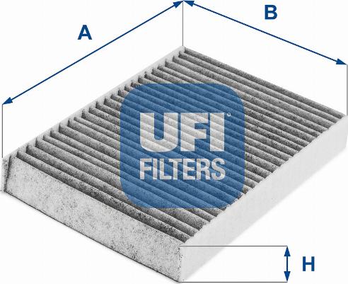 UFI 54.245.00 - Filtrs, Salona telpas gaiss autospares.lv