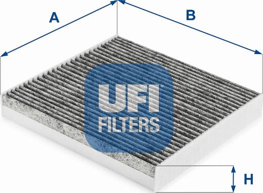 UFI 54.266.00 - Filtrs, Salona telpas gaiss www.autospares.lv