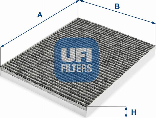 UFI 54.263.00 - Filter, interior air www.autospares.lv