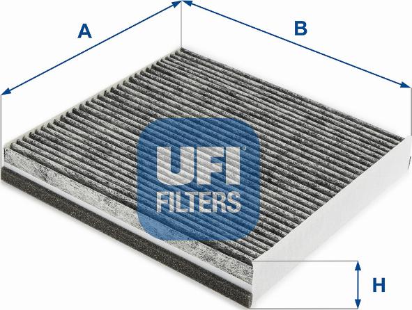 UFI 54.282.00 - Filtrs, Salona telpas gaiss www.autospares.lv