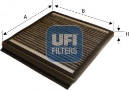 UFI 54.235.00 - Filtrs, Salona telpas gaiss www.autospares.lv