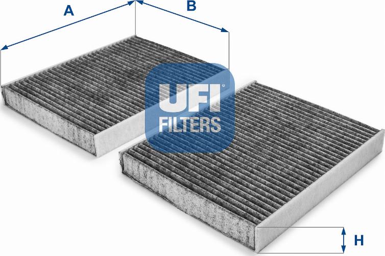 UFI 54.231.00 - Filtrs, Salona telpas gaiss autospares.lv