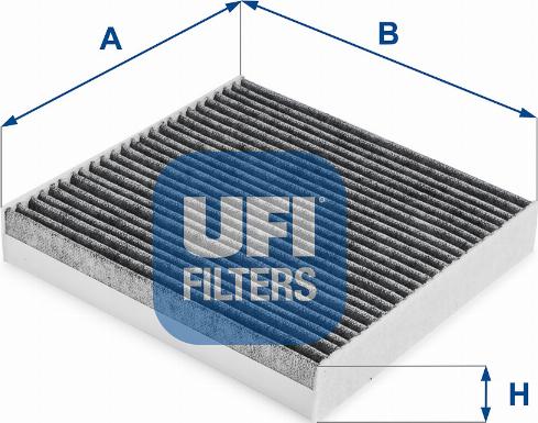 UFI 54.274.00 - Filter, interior air www.autospares.lv