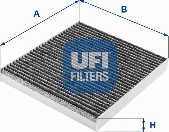 UFI 54.275.00 - Filtrs, Salona telpas gaiss autospares.lv