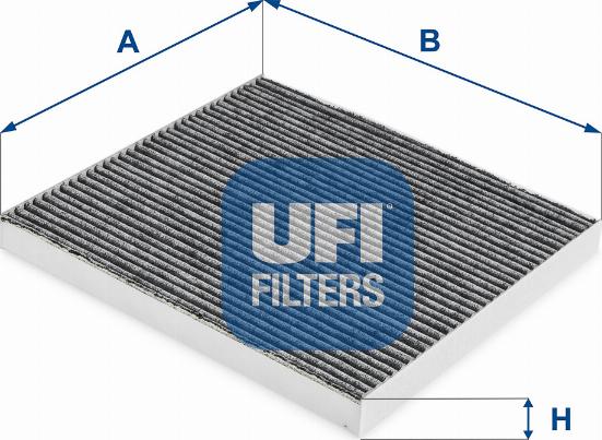 UFI 54.273.00 - Filtrs, Salona telpas gaiss www.autospares.lv