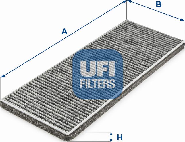 UFI 54.277.00 - Filtrs, Salona telpas gaiss www.autospares.lv