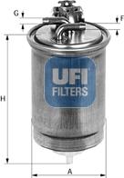 UFI 55.427.00 - Fuel filter www.autospares.lv