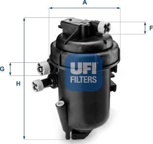 UFI 55.084.00 - Fuel filter www.autospares.lv