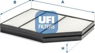 UFI 53.459.00 - Filtrs, Salona telpas gaiss www.autospares.lv