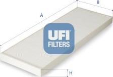 UFI 53.457.00 - Filter, interior air www.autospares.lv