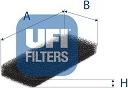 UFI 53.517.00 - Filter, interior air www.autospares.lv