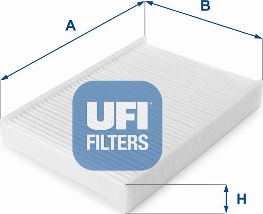 UFI 53.060.00 - Filtrs, Salona telpas gaiss www.autospares.lv