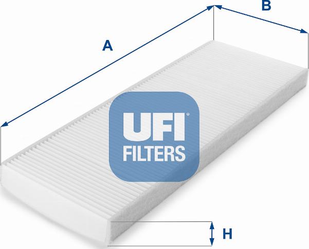 UFI 53.014.00 - Filtrs, Salona telpas gaiss www.autospares.lv