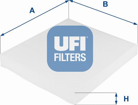 UFI 53.031.00 - Filter, interior air www.autospares.lv