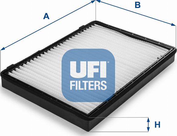 UFI 53.151.00 - Filtrs, Salona telpas gaiss www.autospares.lv