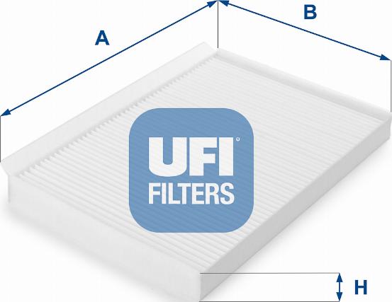 UFI 53.152.00 - Filter, interior air www.autospares.lv