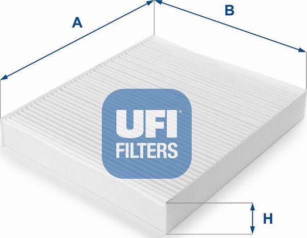 UFI 53.102.00 - Filter, interior air www.autospares.lv