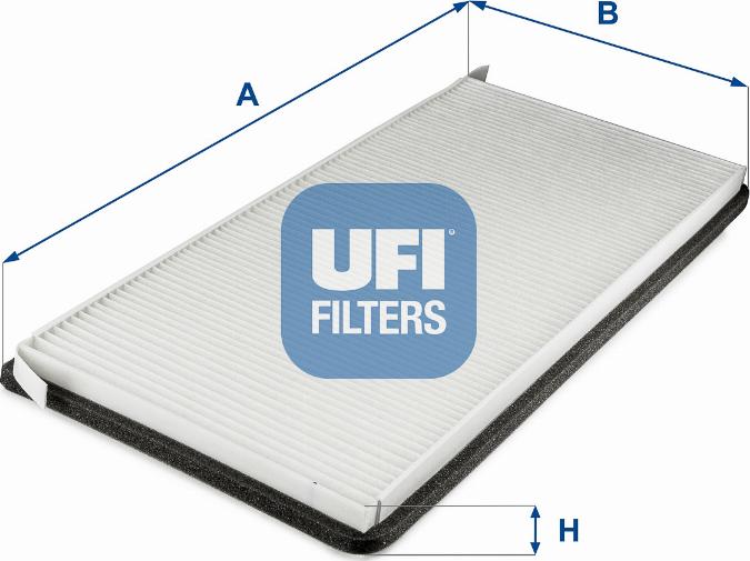 UFI 53.319.00 - Filtrs, Salona telpas gaiss www.autospares.lv