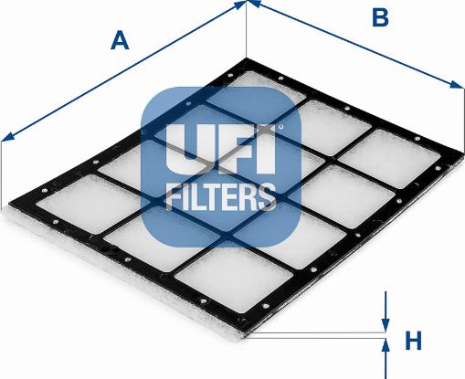 UFI 53.317.00 - Filtrs, Salona telpas gaiss autospares.lv