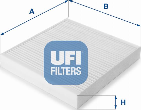 UFI 53.218.00 - Filtrs, Salona telpas gaiss autospares.lv