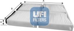 UFI 53.235.00 - Filtrs, Salona telpas gaiss www.autospares.lv