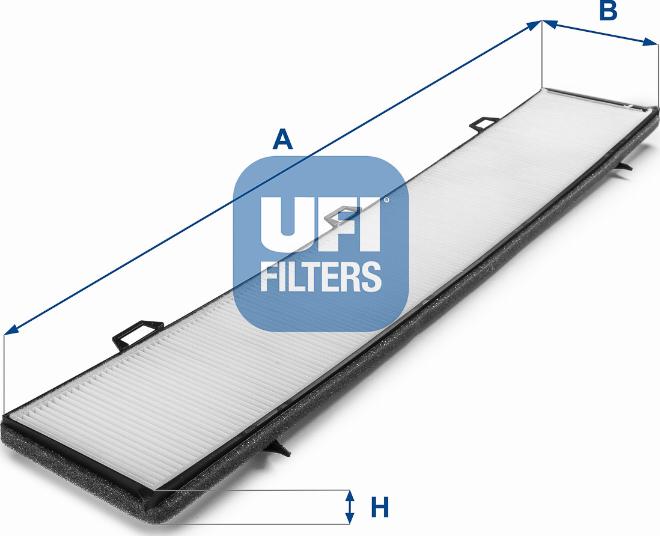 UFI 53.236.00 - Filtrs, Salona telpas gaiss autospares.lv