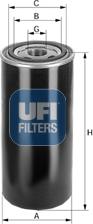 UFI 86.004.00 - Eļļas filtrs www.autospares.lv