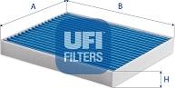 UFI 34.468.00 - Filtrs, Salona telpas gaiss www.autospares.lv