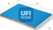 UFI 34.405.00 - Filtrs, Salona telpas gaiss www.autospares.lv