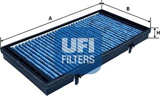 UFI 34.401.00 - Filtrs, Salona telpas gaiss autospares.lv