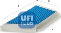 UFI 34.194.00 - Filtrs, Salona telpas gaiss autospares.lv