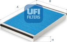 UFI 34.143.00 - Filtrs, Salona telpas gaiss autospares.lv