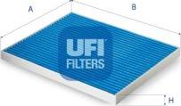 UFI 34.162.00 - Filter, interior air www.autospares.lv