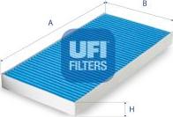 UFI 34.100.00 - Filter, interior air www.autospares.lv