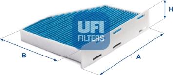 UFI 34.376.00 - Filter, interior air www.autospares.lv