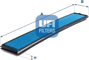 UFI 34.121.00 - Filtrs, Salona telpas gaiss www.autospares.lv