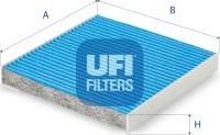 UFI 34.122.00 - Filtrs, Salona telpas gaiss autospares.lv