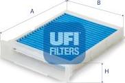 UFI 34.265.00 - Filtrs, Salona telpas gaiss www.autospares.lv