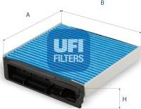 UFI 34.232.00 - Filtrs, Salona telpas gaiss www.autospares.lv