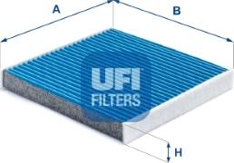 UFI 34.223.00 - Filtrs, Salona telpas gaiss www.autospares.lv