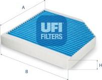 UFI 34.222.00 - Filtrs, Salona telpas gaiss www.autospares.lv