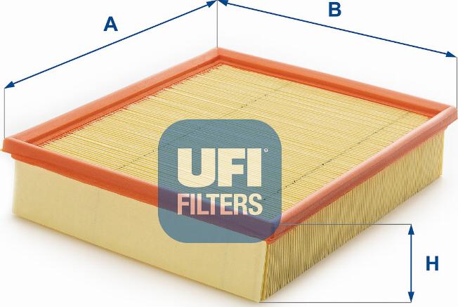 UFI 30.944.00 - Air Filter, engine www.autospares.lv