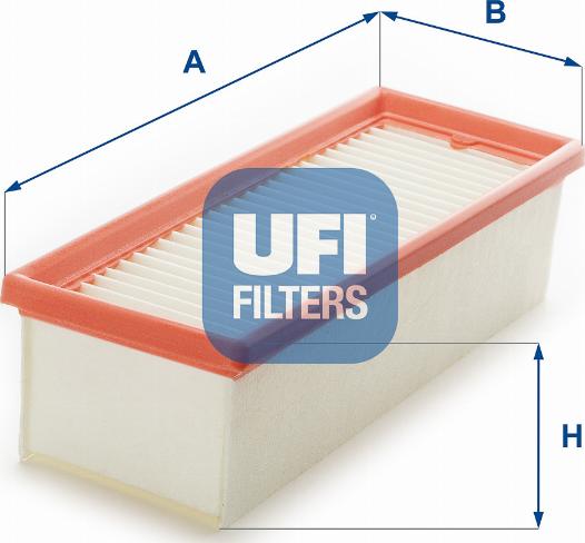 UFI 30.546.00 - Gaisa filtrs www.autospares.lv