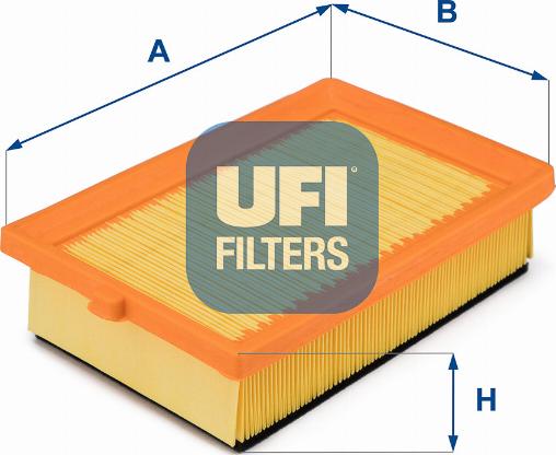 UFI 30.607.00 - Gaisa filtrs autospares.lv