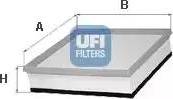 UFI 30.110.00 - Gaisa filtrs www.autospares.lv