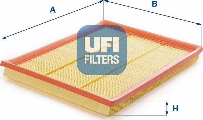 UFI 30.017.00 - Air Filter, engine www.autospares.lv