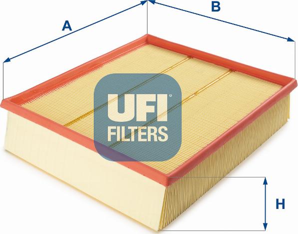 UFI 30.080.00 - Air Filter, engine www.autospares.lv