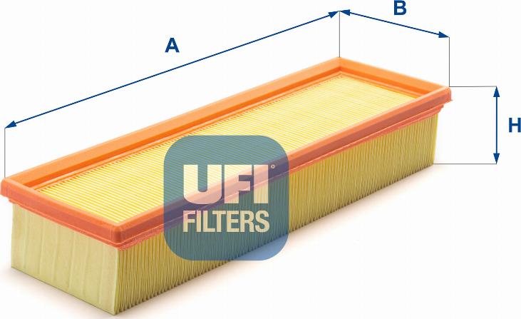 UFI 30.039.00 - Air Filter, engine www.autospares.lv