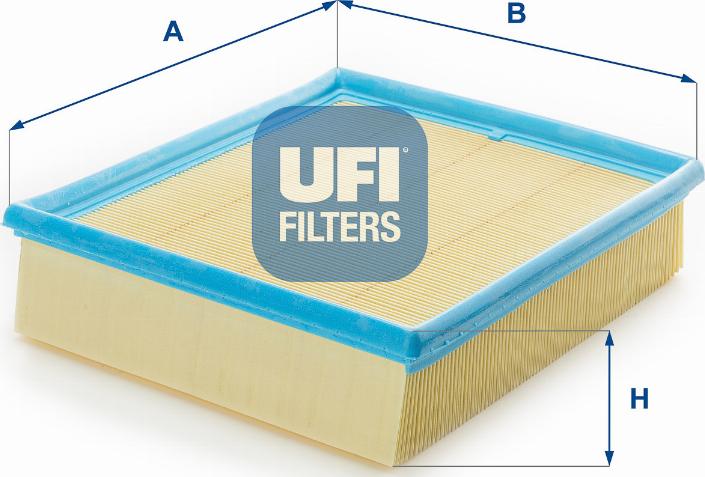 UFI 30.029.00 - Air Filter, engine www.autospares.lv