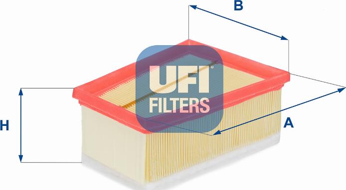 UFI 30.147.00 - Gaisa filtrs autospares.lv